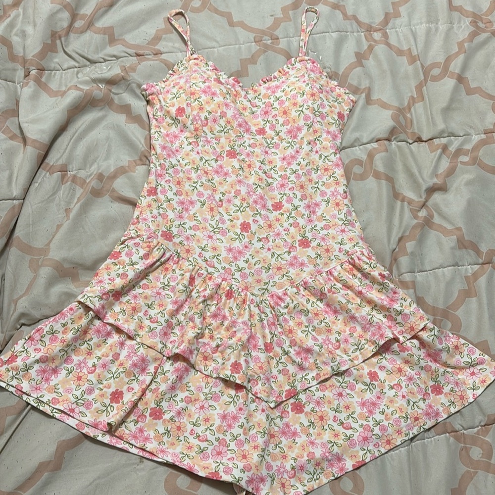 Pink Floral dress